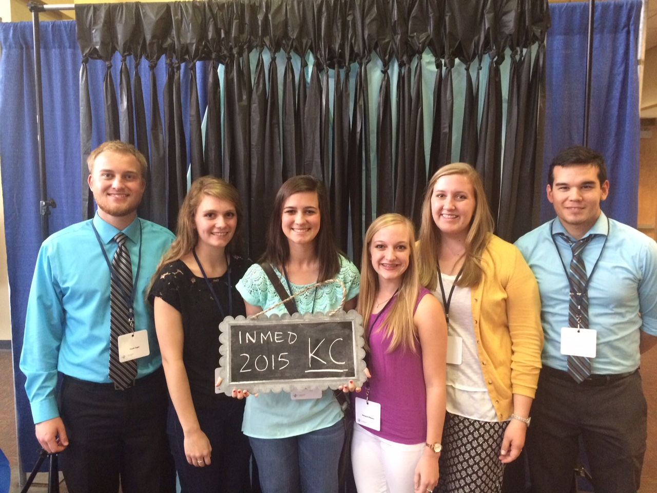 Participants in the internship program of the Consortium of Oklahoma Faith-Based Universities attended International Medicine’s Exploring Medical Missions Conference in Kansas City. Pictured left to right are Chase Yager, Kristen L’hommedieu, Alyssa Cardwell, Maggie Williams, Katyln Chambers and Jonas Harley.