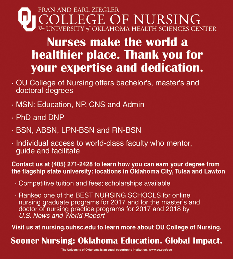 OU Nursing School Offers New Maternity Program - Oklahoma's Nursing Times