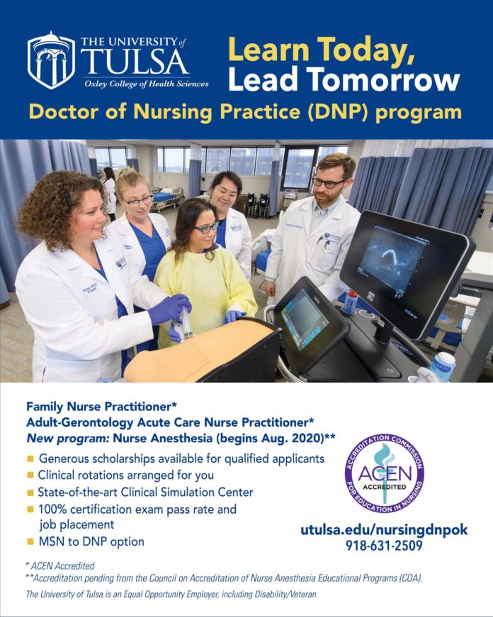 University of Tulsa Family Nurse Practitioner servicelearning project