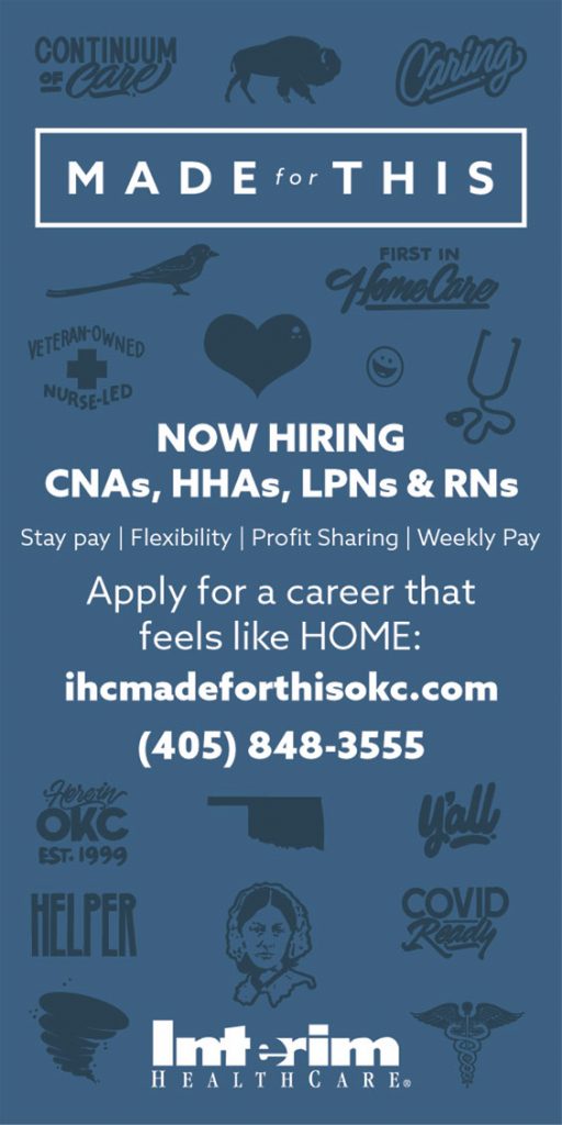 Interim HealthCare Now Hiring CNAs, HHAs, LPNs & RNs! Oklahoma's